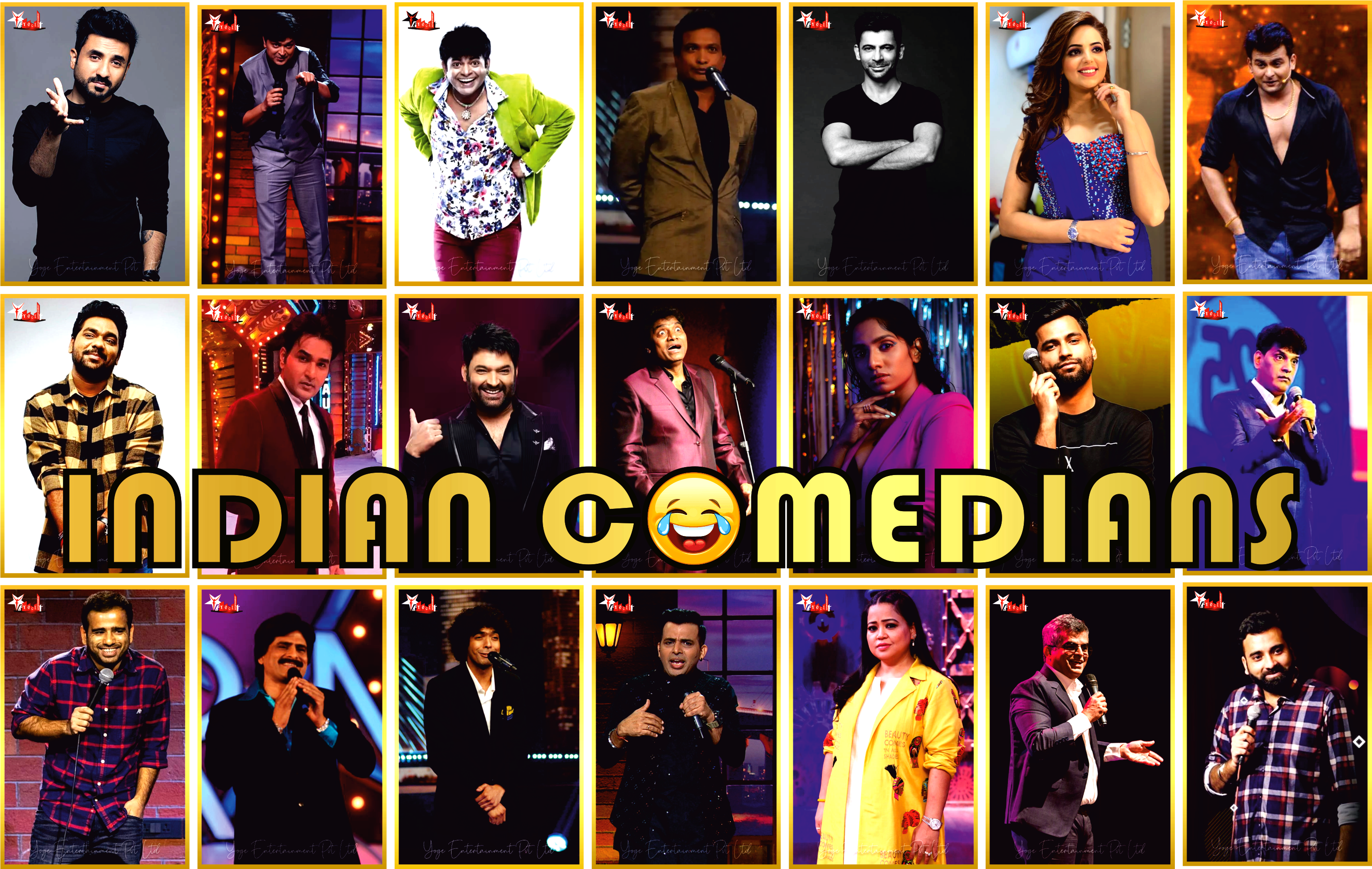 Top 50 Indian Standup Comedians in 2024 | Book for Live Events